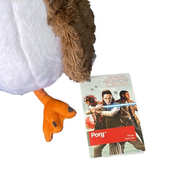 Disney Store Star Wars The Last Jedi Porg Owl Plush - Picture 4 of 7